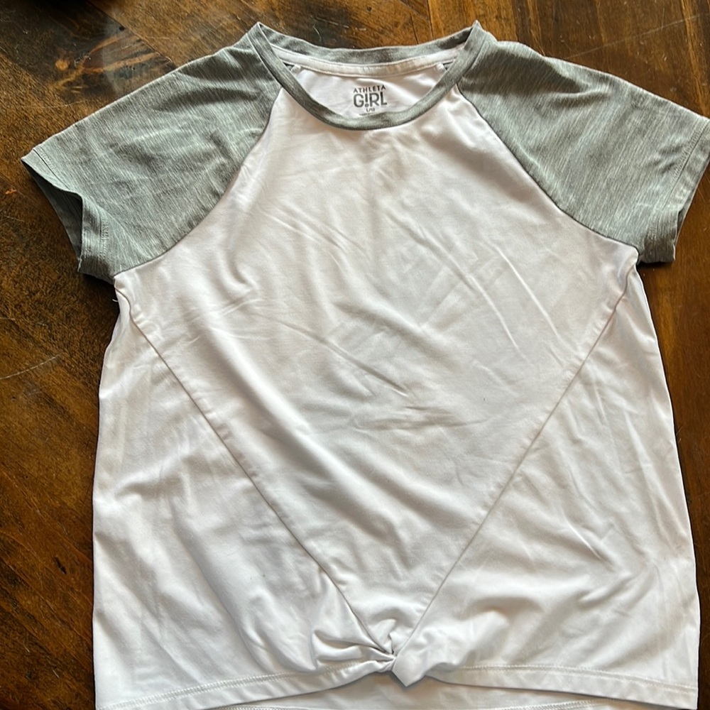 Athleta girls short sleeve top